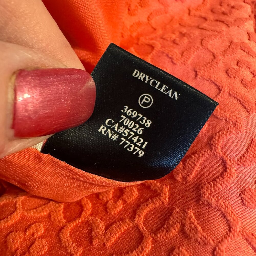 ANN TAYLOR PERFECT for SPRING/SUMMER CORAL SKIRT SIZE: 0 #7 - Picture 8 of 9